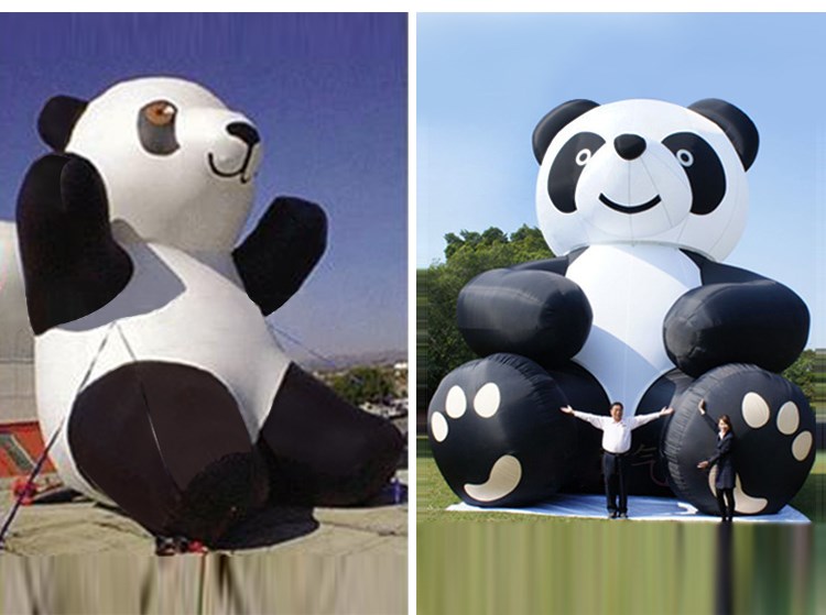 岑巩充气熊猫展示